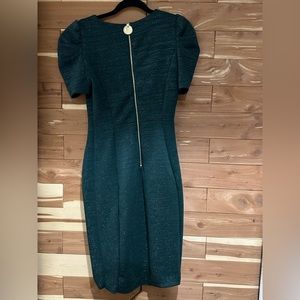 Calvin Klein Emerald Dress.